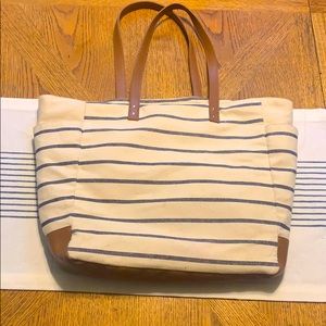 Striped Tote